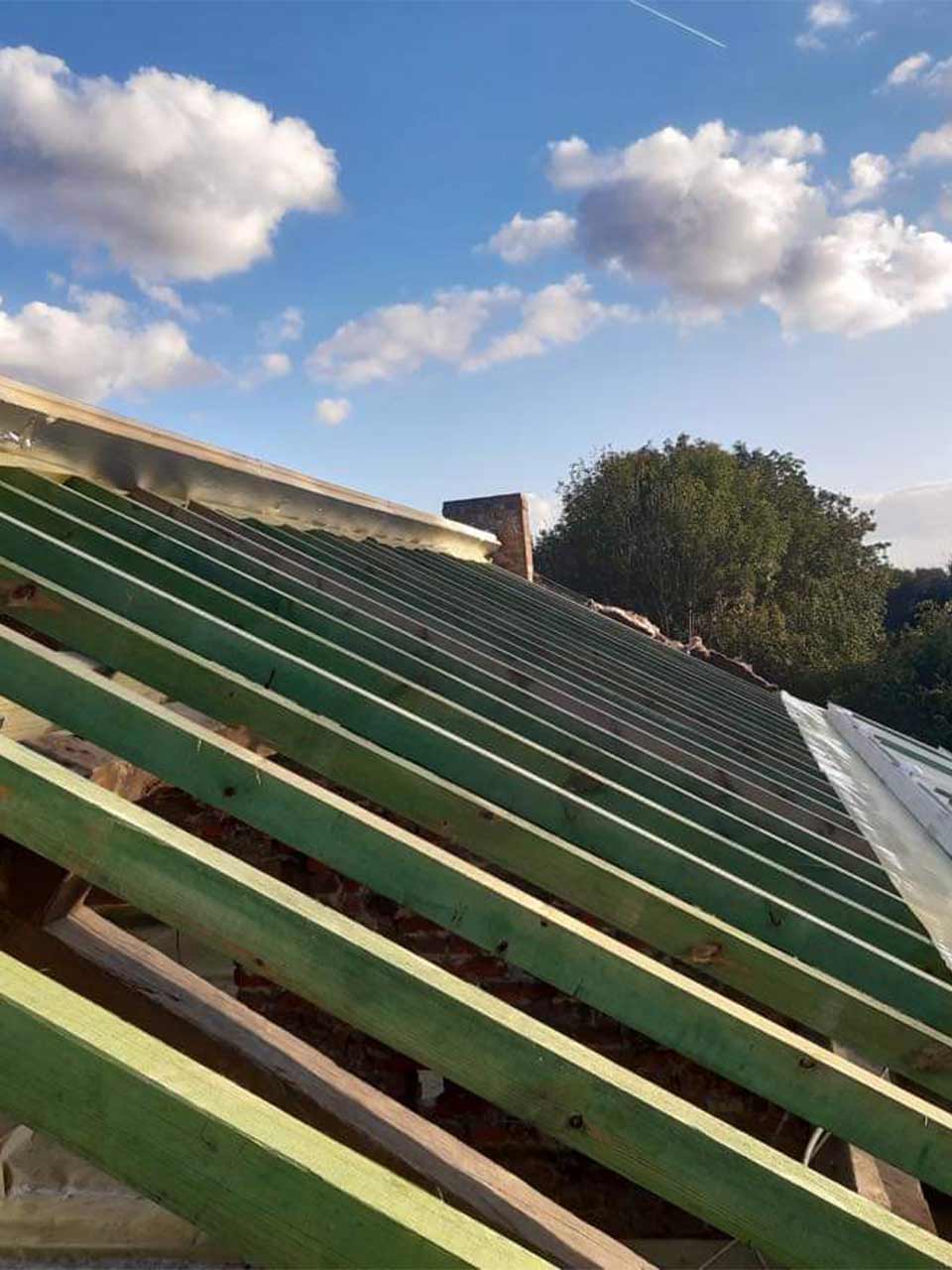 Travaux de charpente en bois